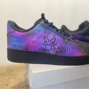 WAKANDA UNITY AIR FORCE ONES Nike Air Force 1 Low HBCU VUU Panthers - Dec 2024 - HQ7026  main image 4